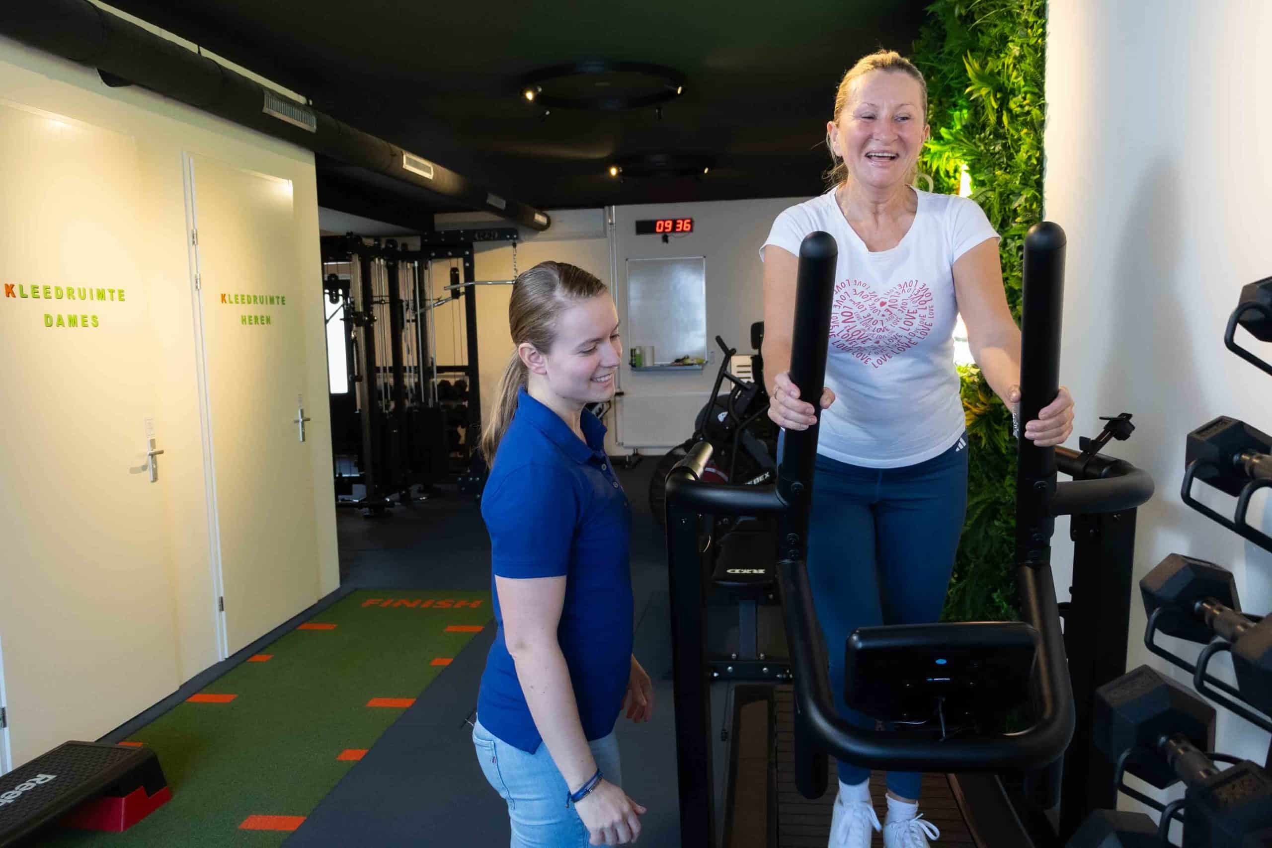 fysiotherapie bij reuma in tiel met begeleiding tijdens training